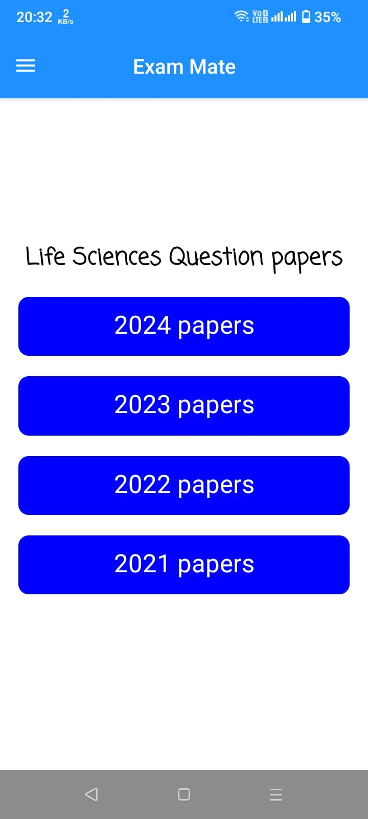 ExamMate :Grade 12 Past Papers screenshot